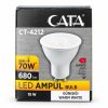 CATA CT-4212 GU10 LED ampul kutusu düz beyaz fonda