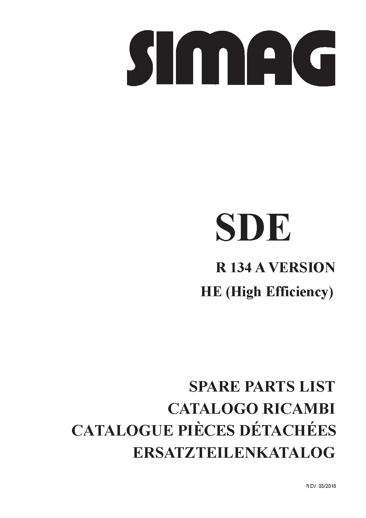 SIMAG SDE84 (2016)